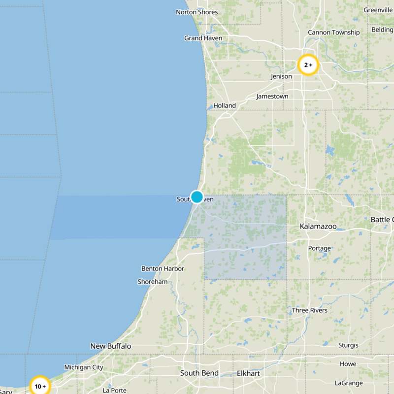 Van Buren County Static Map