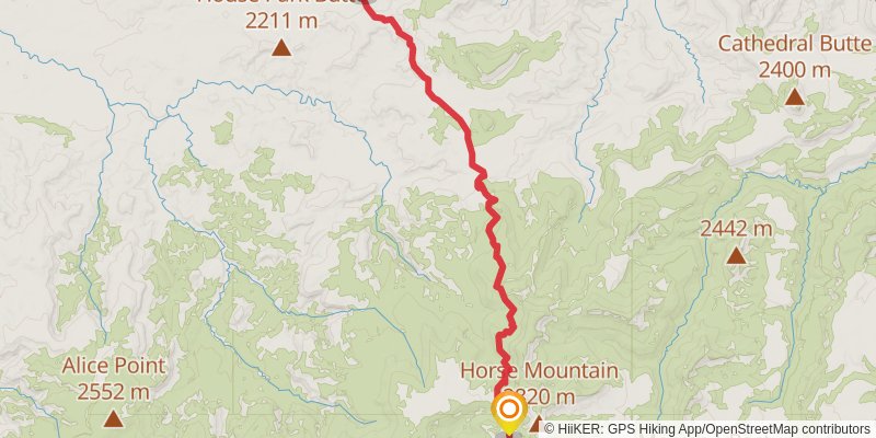 American Discovery Trail North Route stage 283 Map