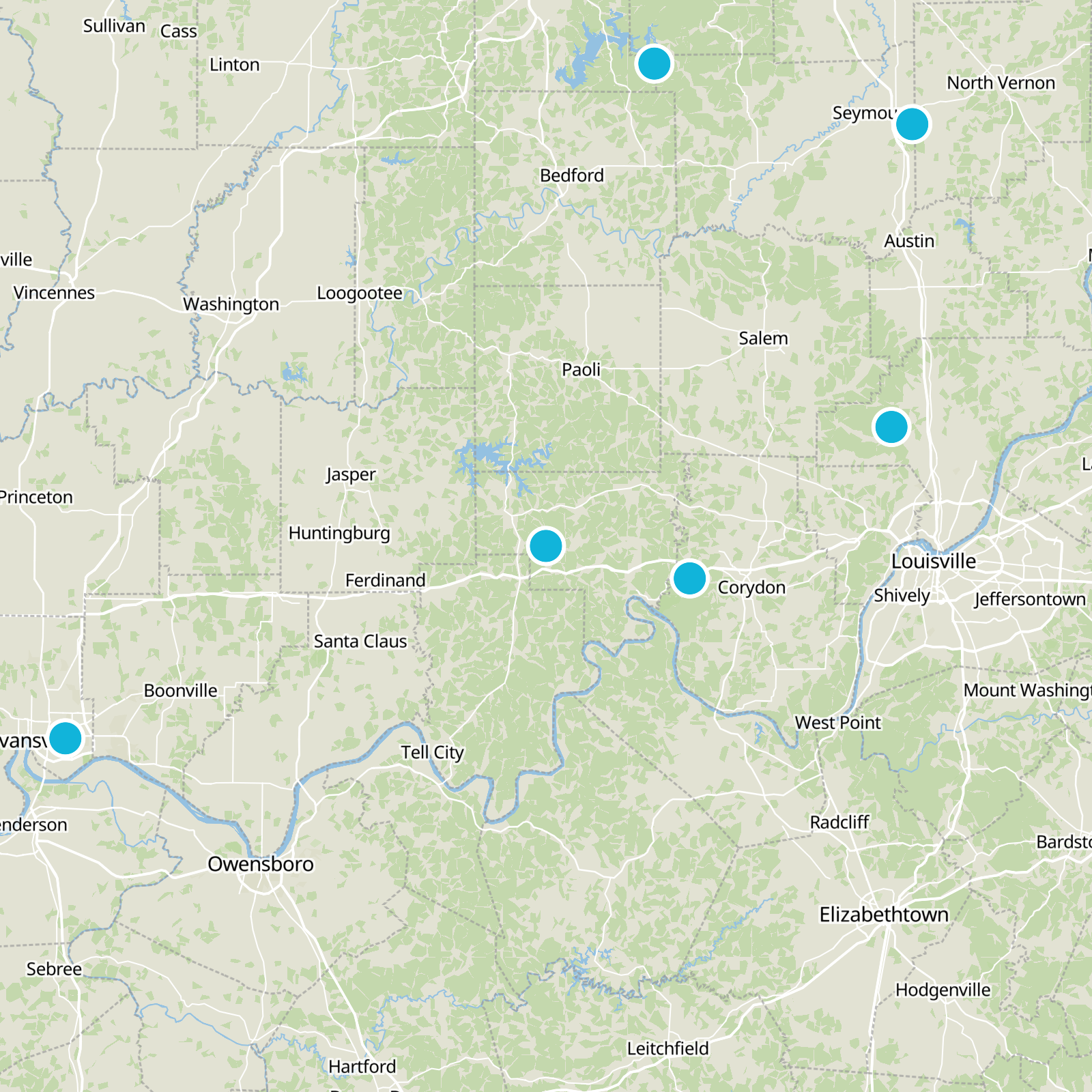 Crawford County Static Map