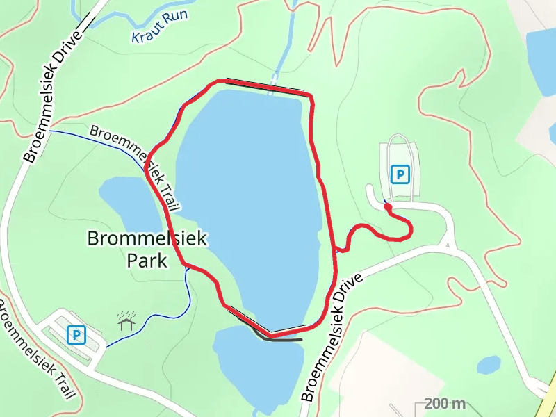 Brommelsieck Lake Loop