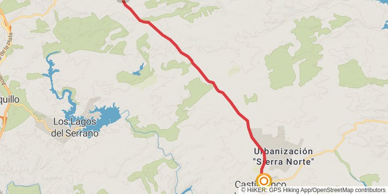 Via de la Plata stage 3 Map