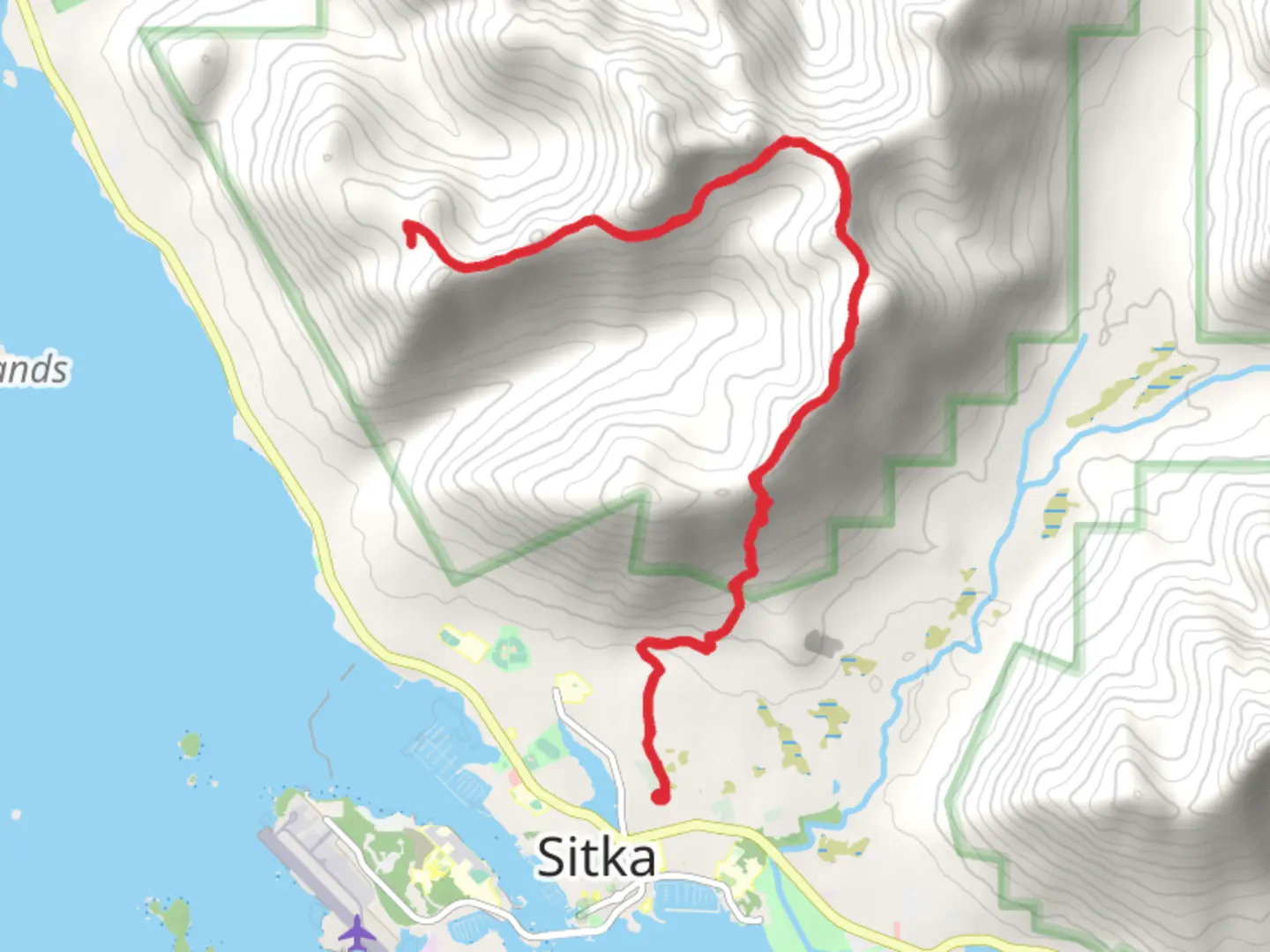 An image depicting the trail Harbor Mountain - Gavan Hill Trail and its surrounding area.