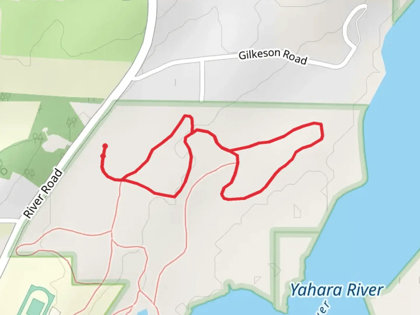 An image depicting the trail Cherokee Marsh Natural Resource Area Loop - Short and its surrounding area.