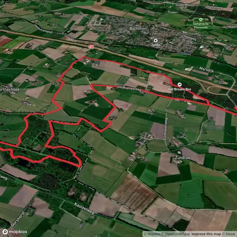 Steginks Weg and Landgoed Dorth Route