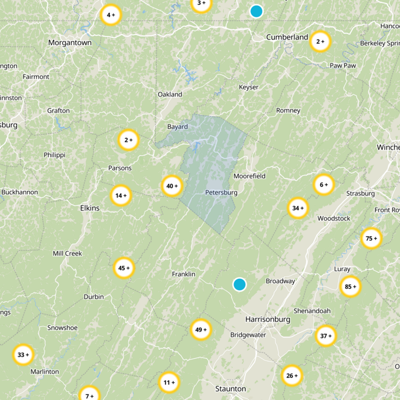 Grant County Static Map