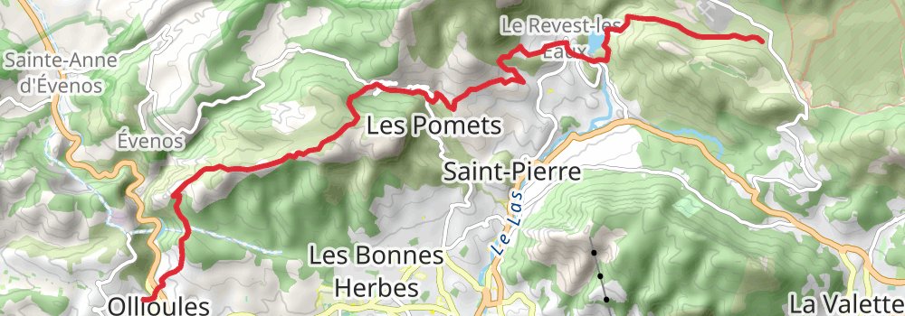 GR 51 stage 27 Map