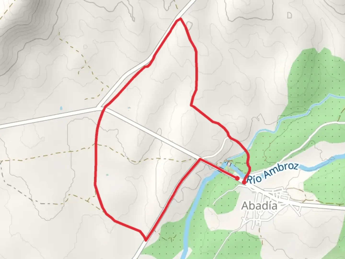 An image depicting the trail Well Standing Convent SL CC 95 and its surrounding area.