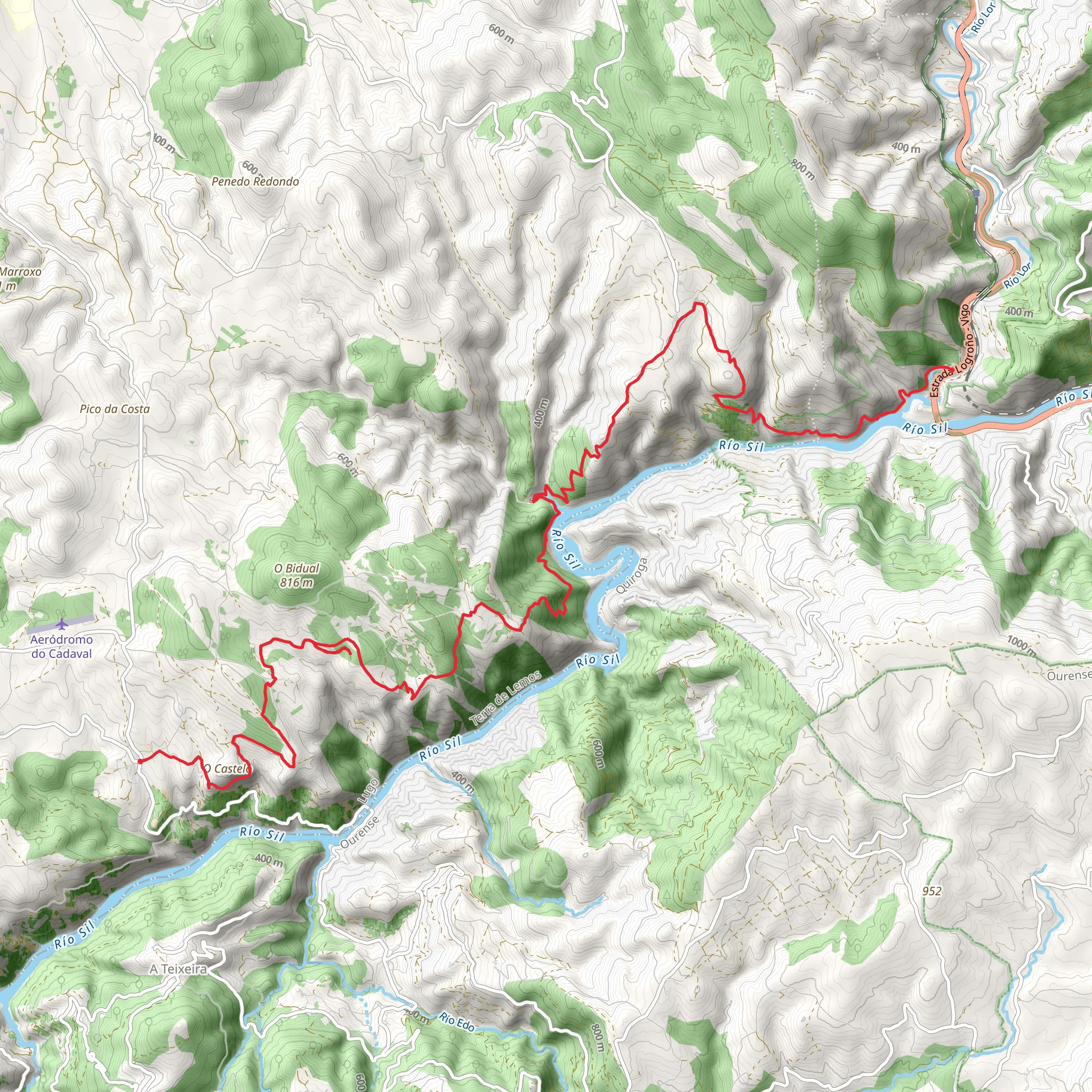 PR G 157 – Roteiro Augas Mestas - Doade mobile static map