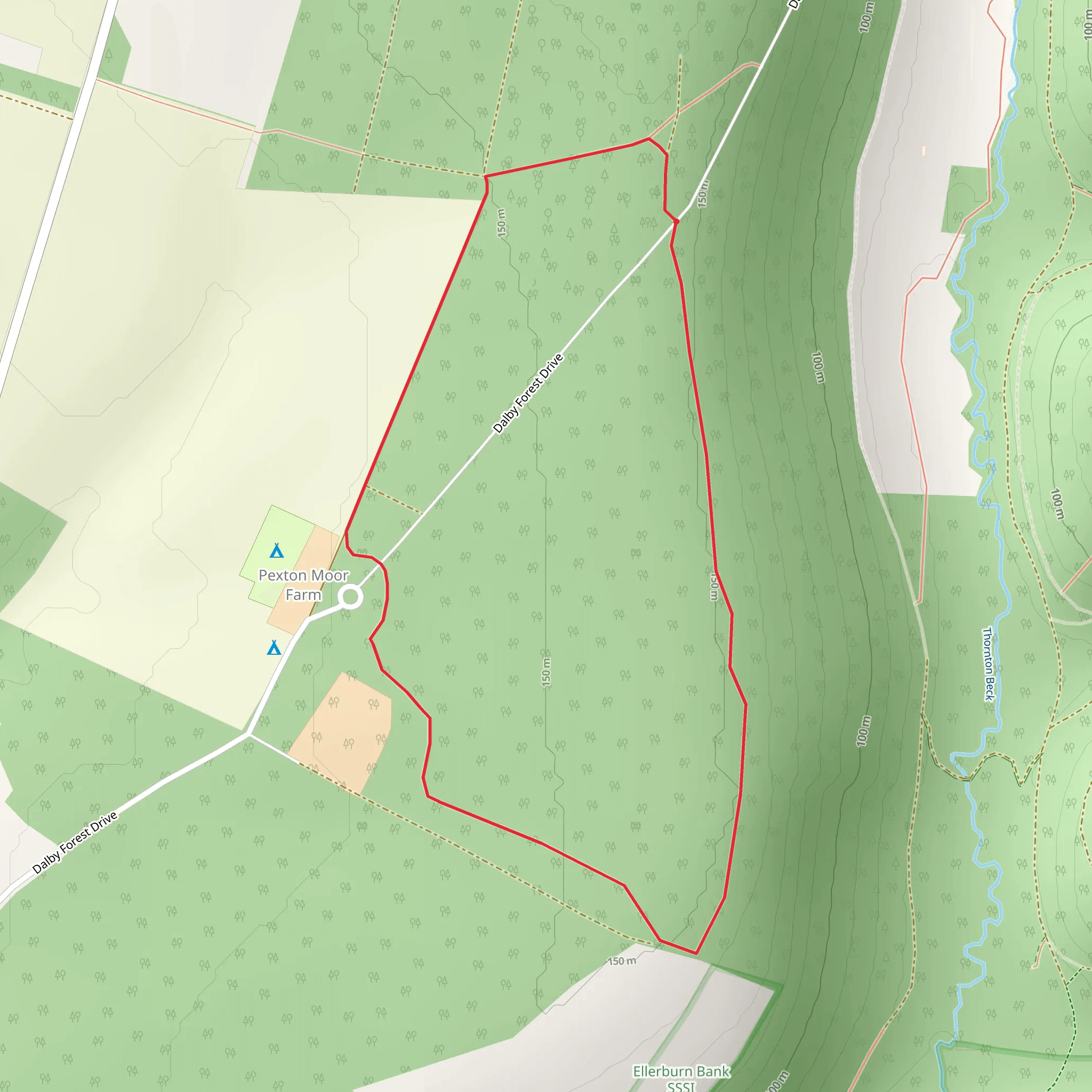 Toll Loop mobile static map