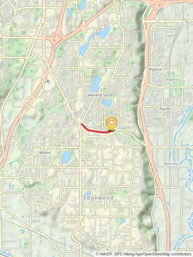 Interurban Trail Jovita Interurban Trail Park Pierce County Wa