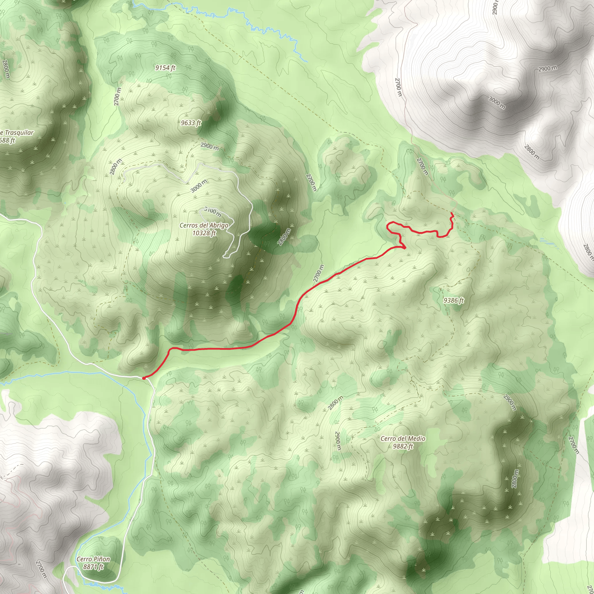 VC05 Out and Back mobile static map