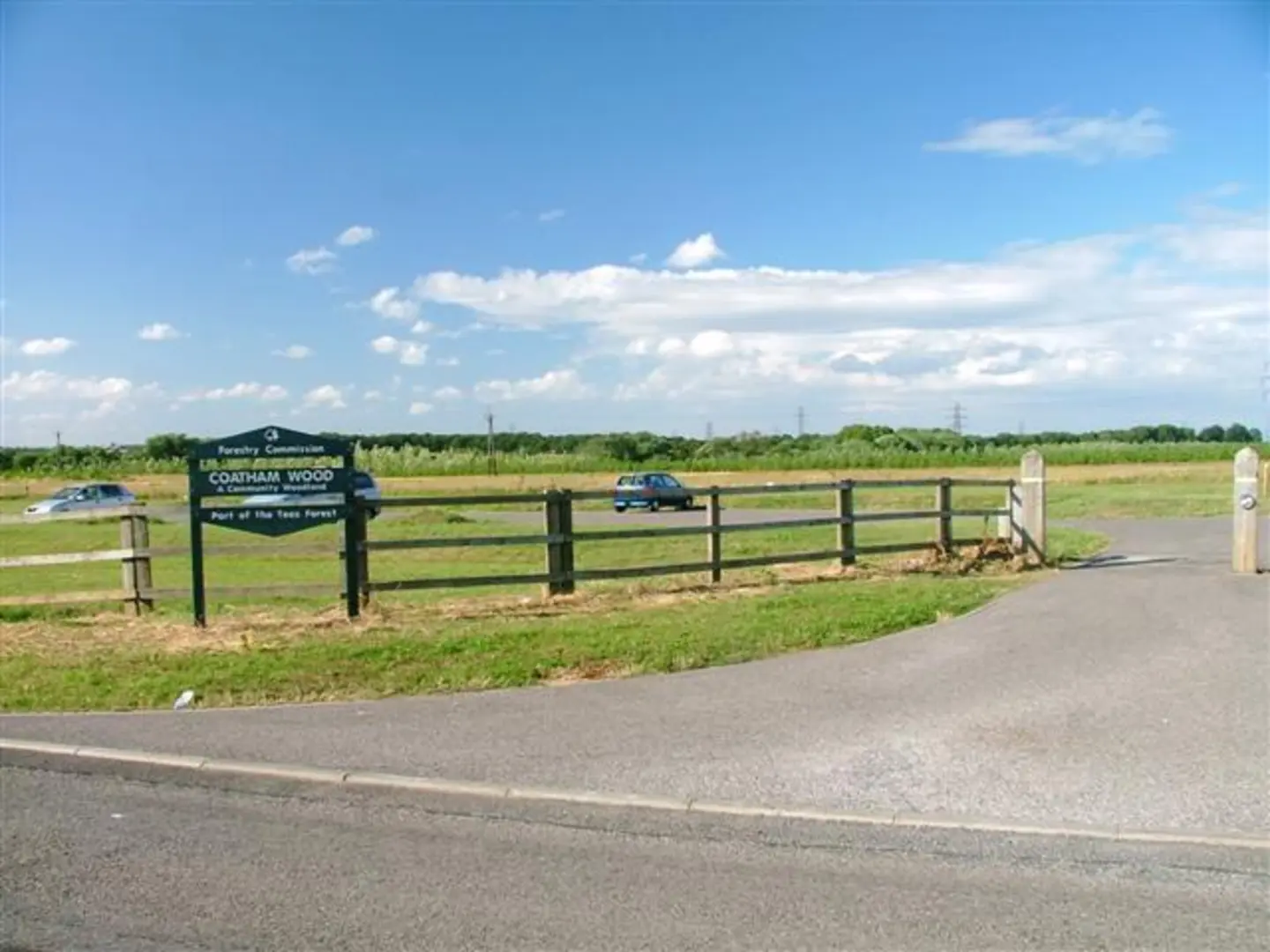 An image depicting the trail Coatham Woods Walk and its surrounding area.