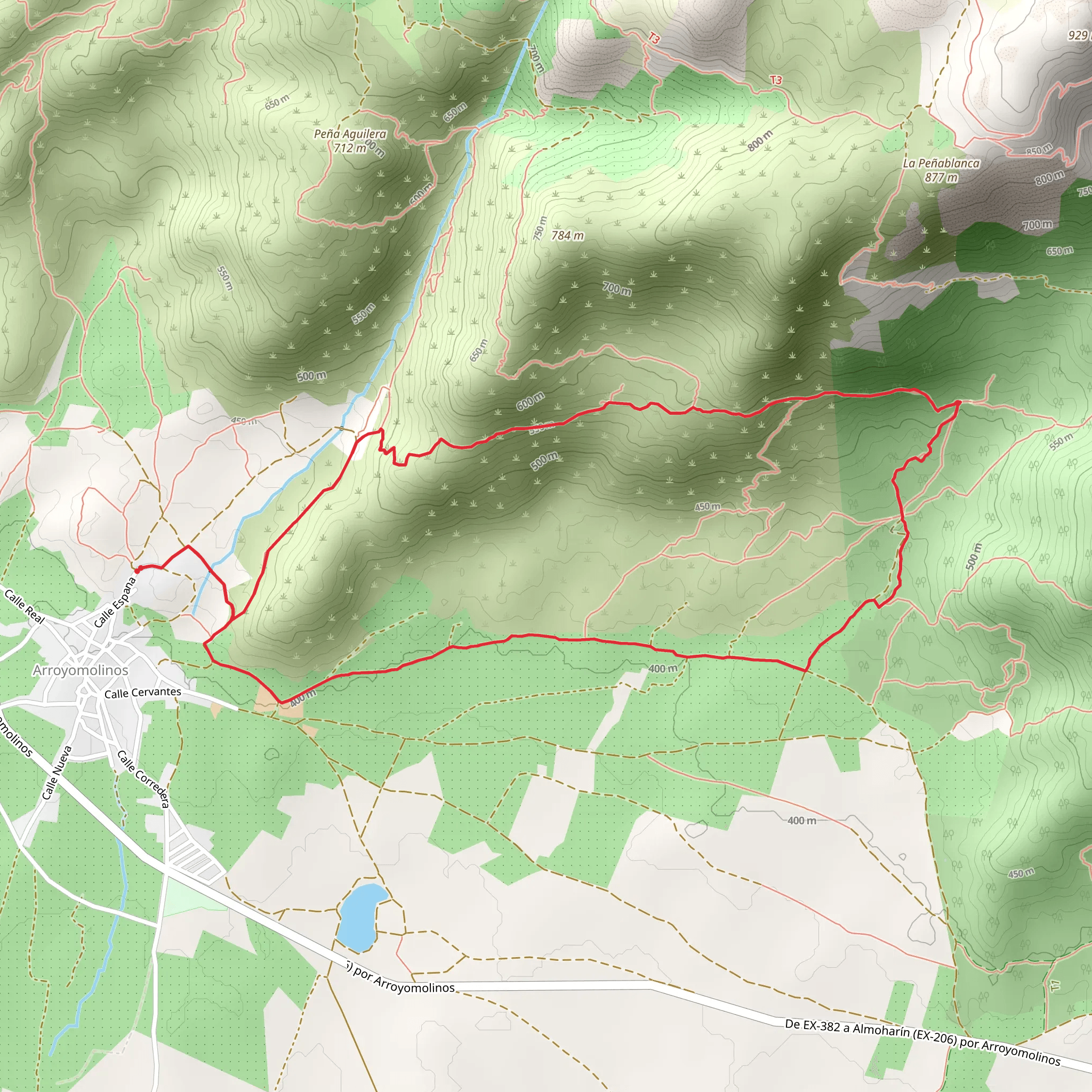 Route of the Quagmires SL CC 7 mobile static map