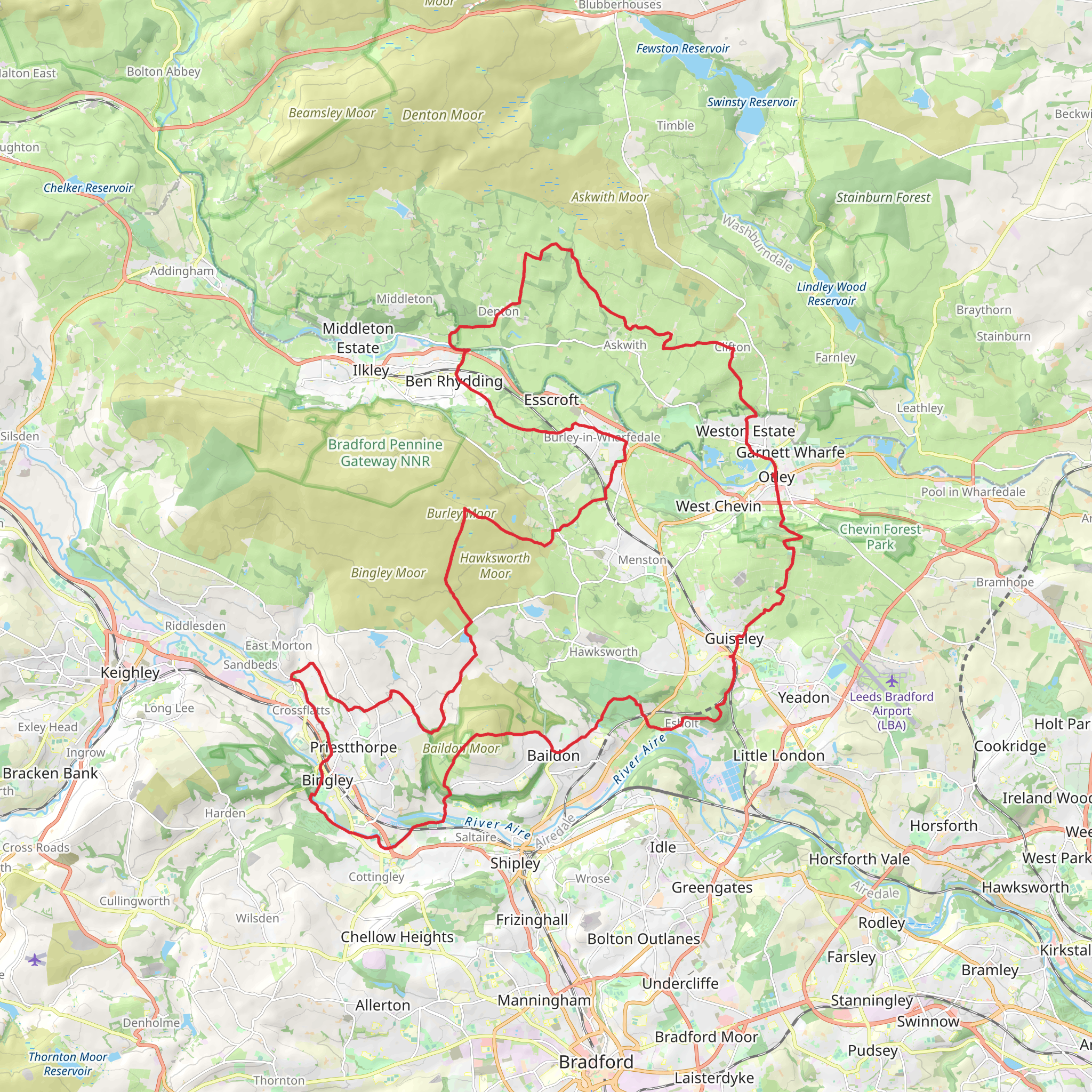 Welcome Way mobile static map