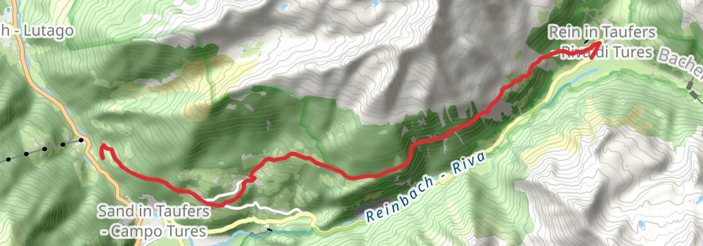 Via Alpina - Red Trail stage 37 Map