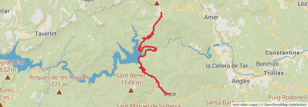 GR 83 - Camino del Norte or Canigó stage 6 Map