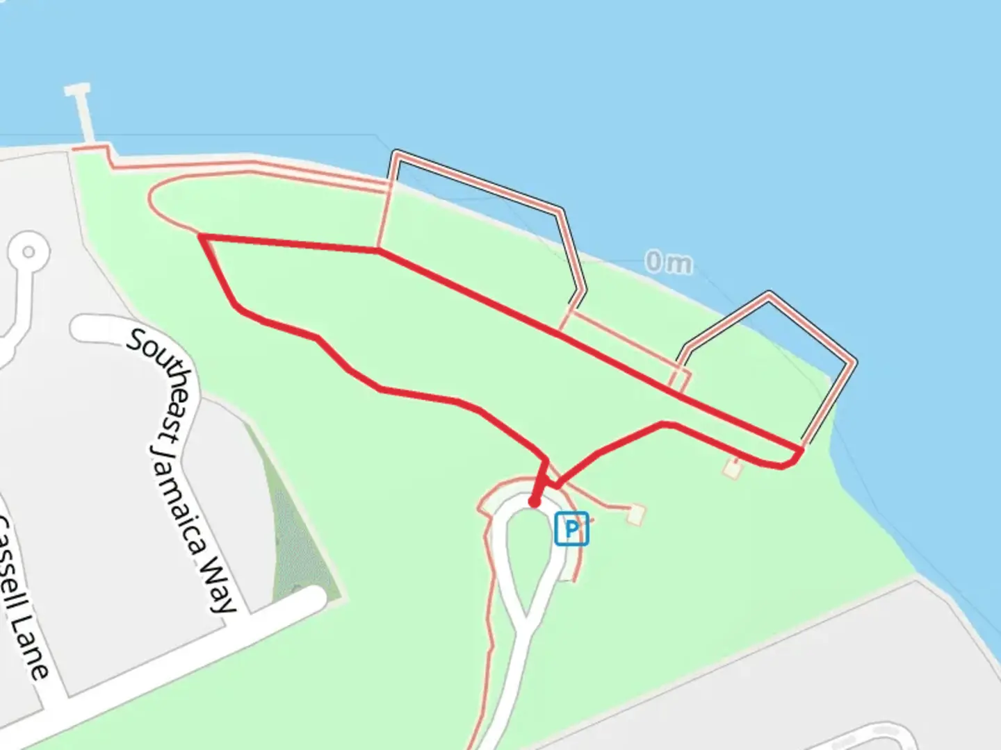 An image depicting the trail Seamark Place Loop and its surrounding area.