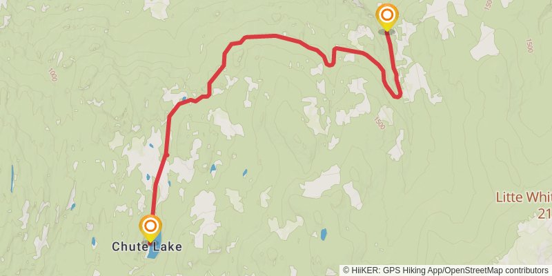 Kettle Valley Rail Trail stage 17 Map