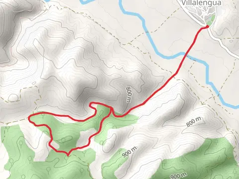 Route of Valdesaz de Villalengua SL Z 24