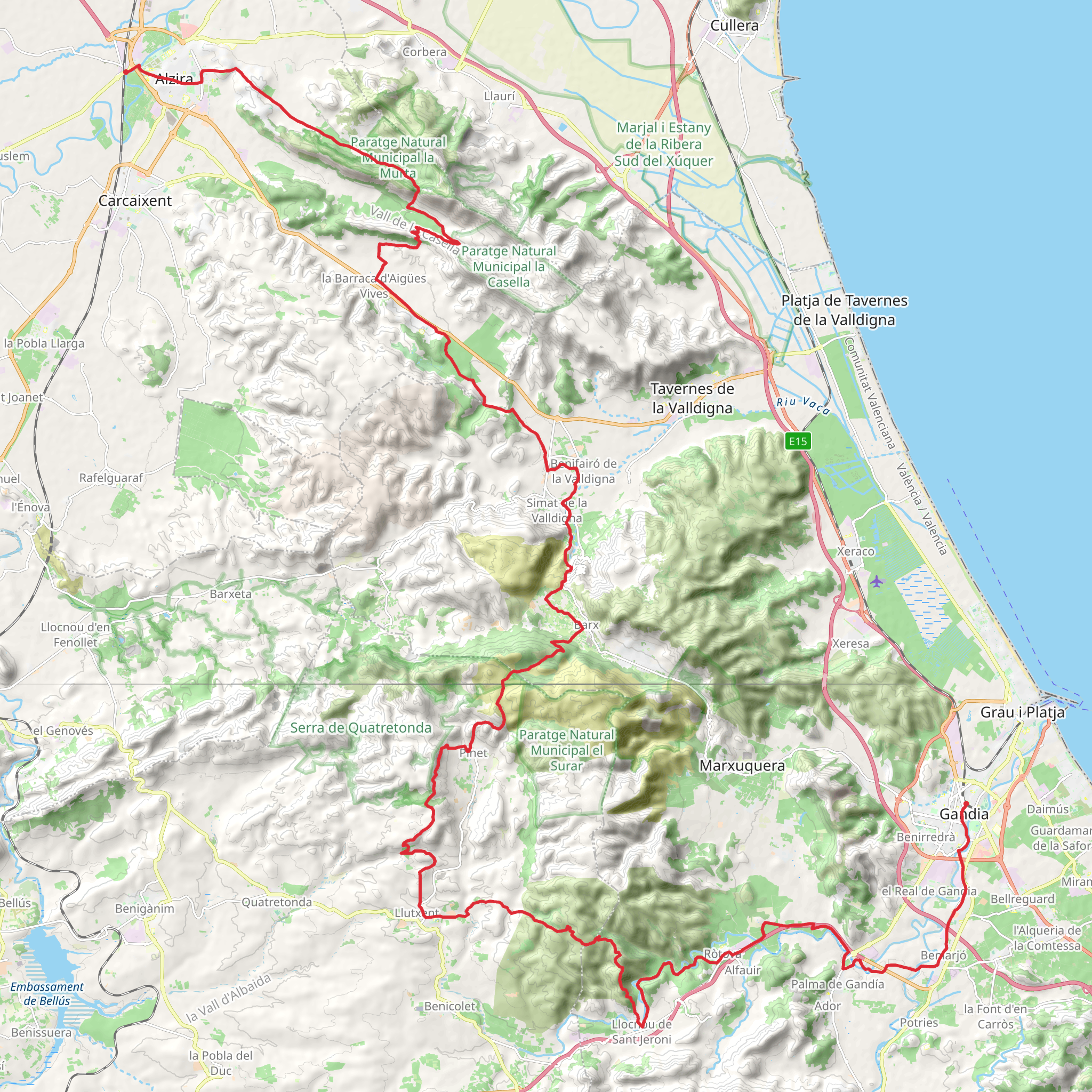 GR 236 - Ruta del Monestirs- El pas del Pobre mobile static map