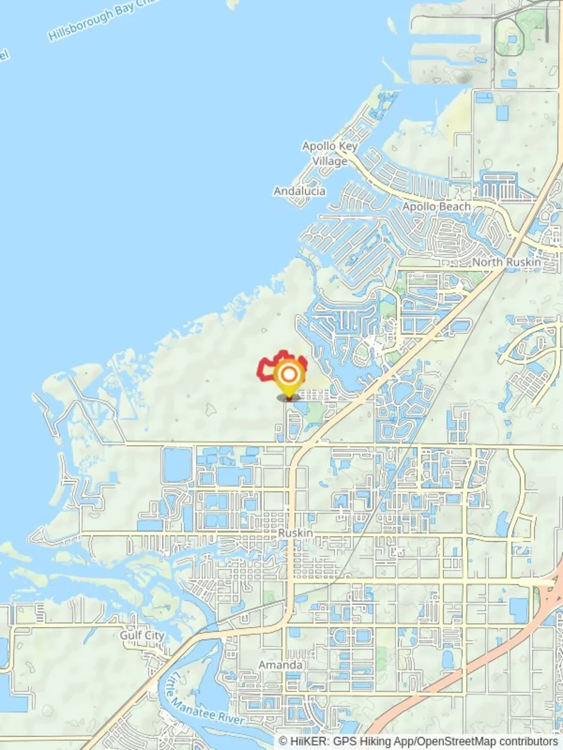 An image depicting the trail Villemaire Road Loop and its surrounding area.