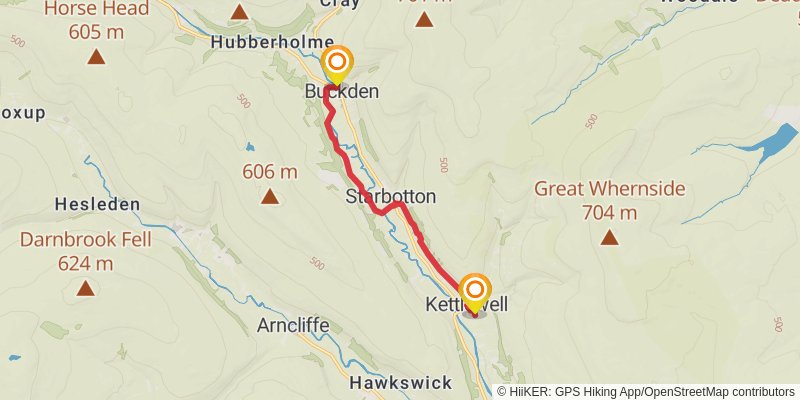 Lady Anne's Way stage 3 Map