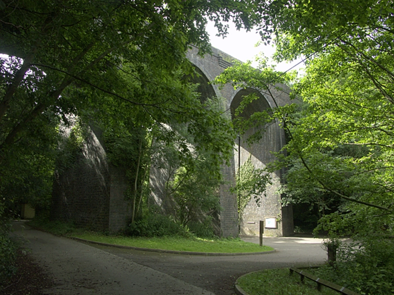 An image depicting the trail The Cam Brook Valley from Southstoke and its surrounding area.