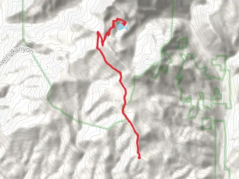 Pine Lakes via Cliff Creek Trail