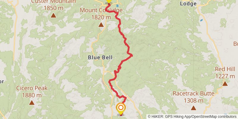 Centennial Trail stage 2 Map