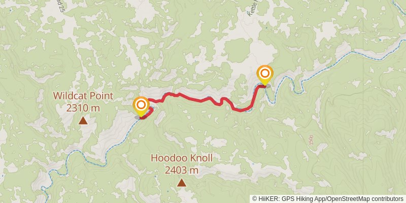 Black River Trail stage 2 Map
