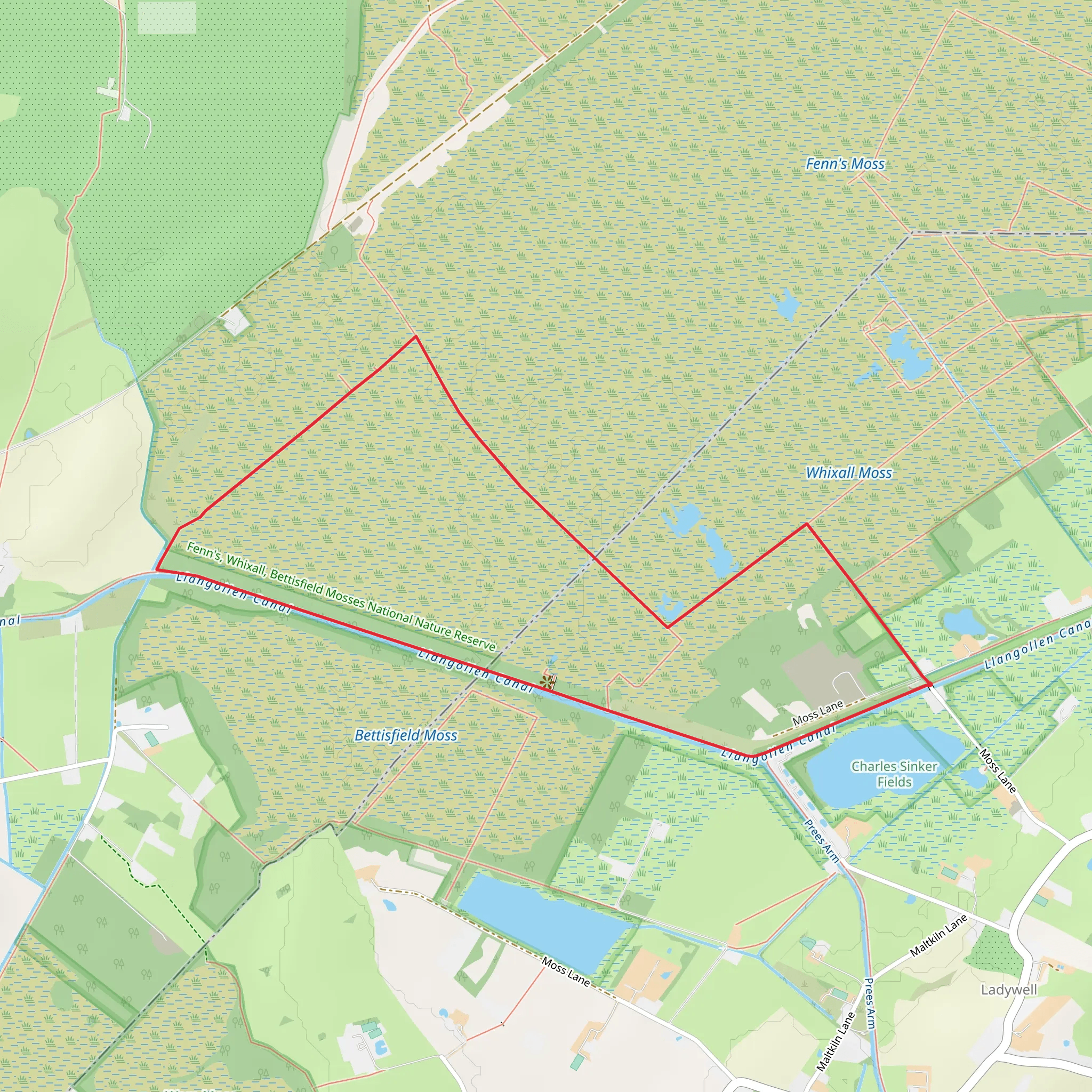 Mosses Trail Purple Loop mobile static map
