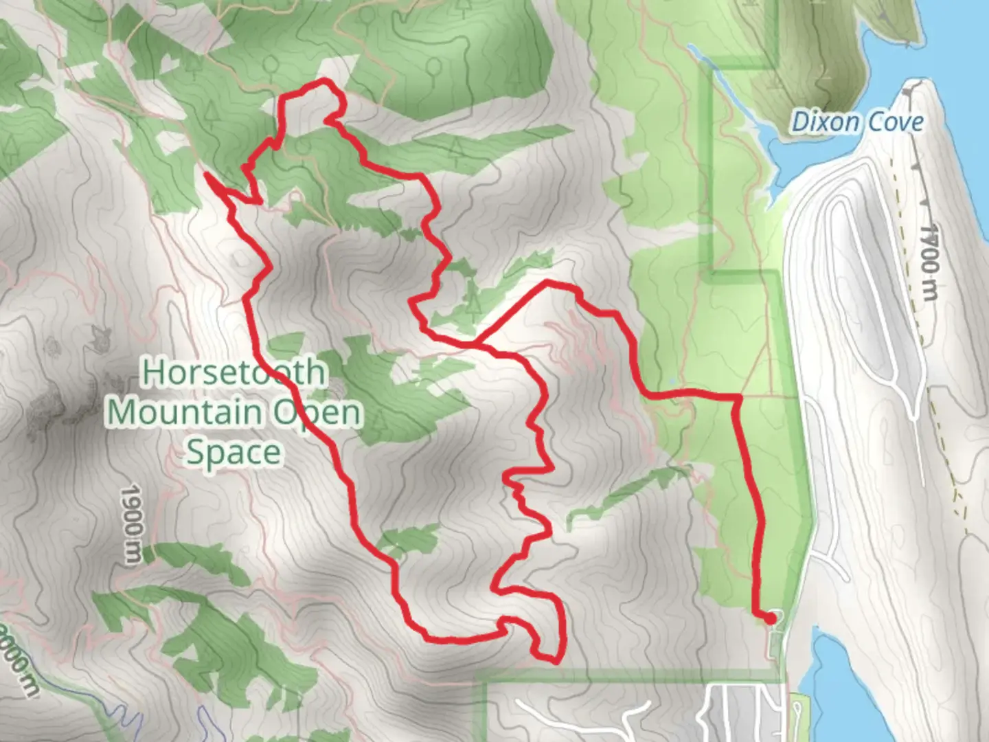 An image depicting the trail Towers and Stout Loop Trail and its surrounding area.