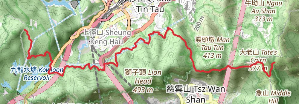 Wilson Trail stage 3 Map