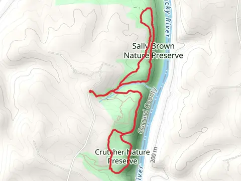 Crutcher Access - Sally Brown Nature Preserve Loop Trail