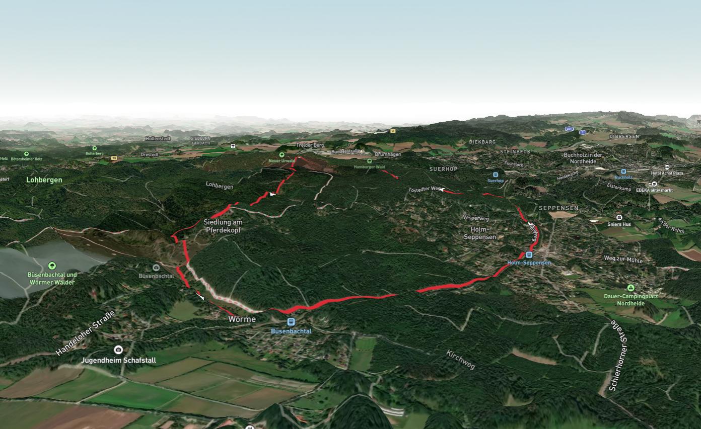 Holm Seppensen, NSG Brunsberg and Pferdekopf Loop