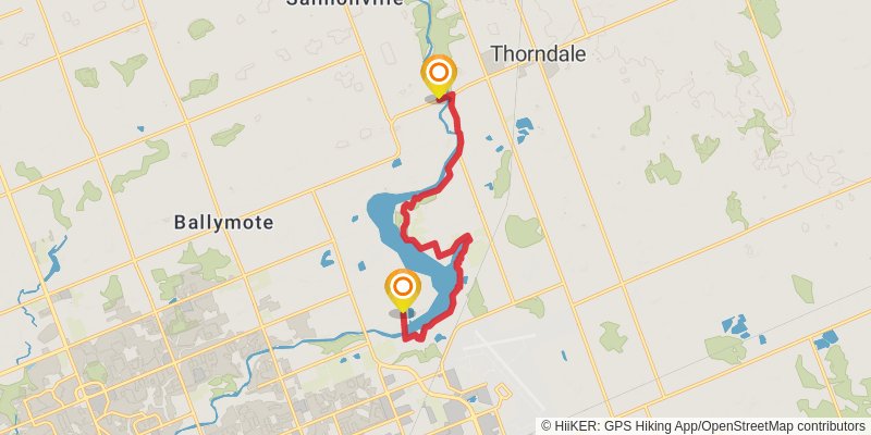 Thames Valley Trail alt 1 Map