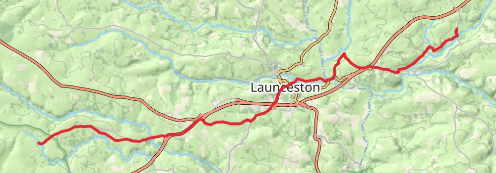 Land's End To John O'Groats stage 9 Map
