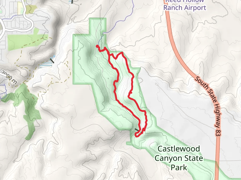 Creek Bottom and Rimrock Loop Trail