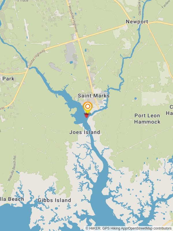 San Marcos De Apalache Historic State Park Out and Back