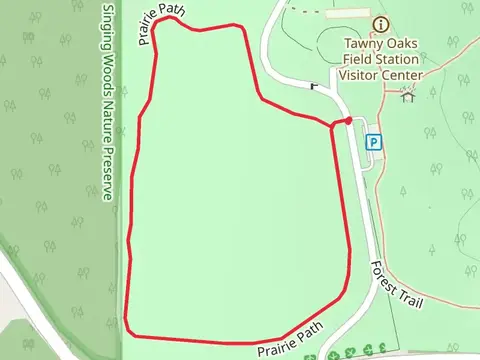 Tawny Oaks Field Station Loop