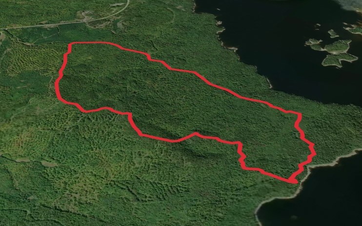 Maine Hill from Mud Pond Road