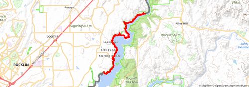 American Discovery Trail South Route stage 386 Map