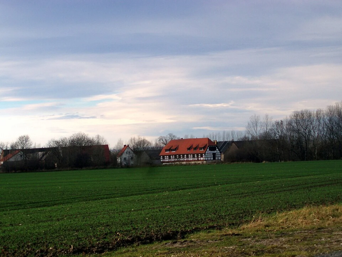An image depicting the trail Elsteraue bei Ermlitz Loop and its surrounding area.