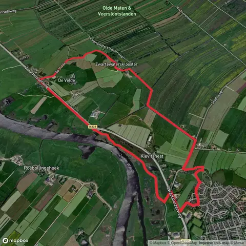 Eendenkooi via Sluizerdijk and Wijk Weg