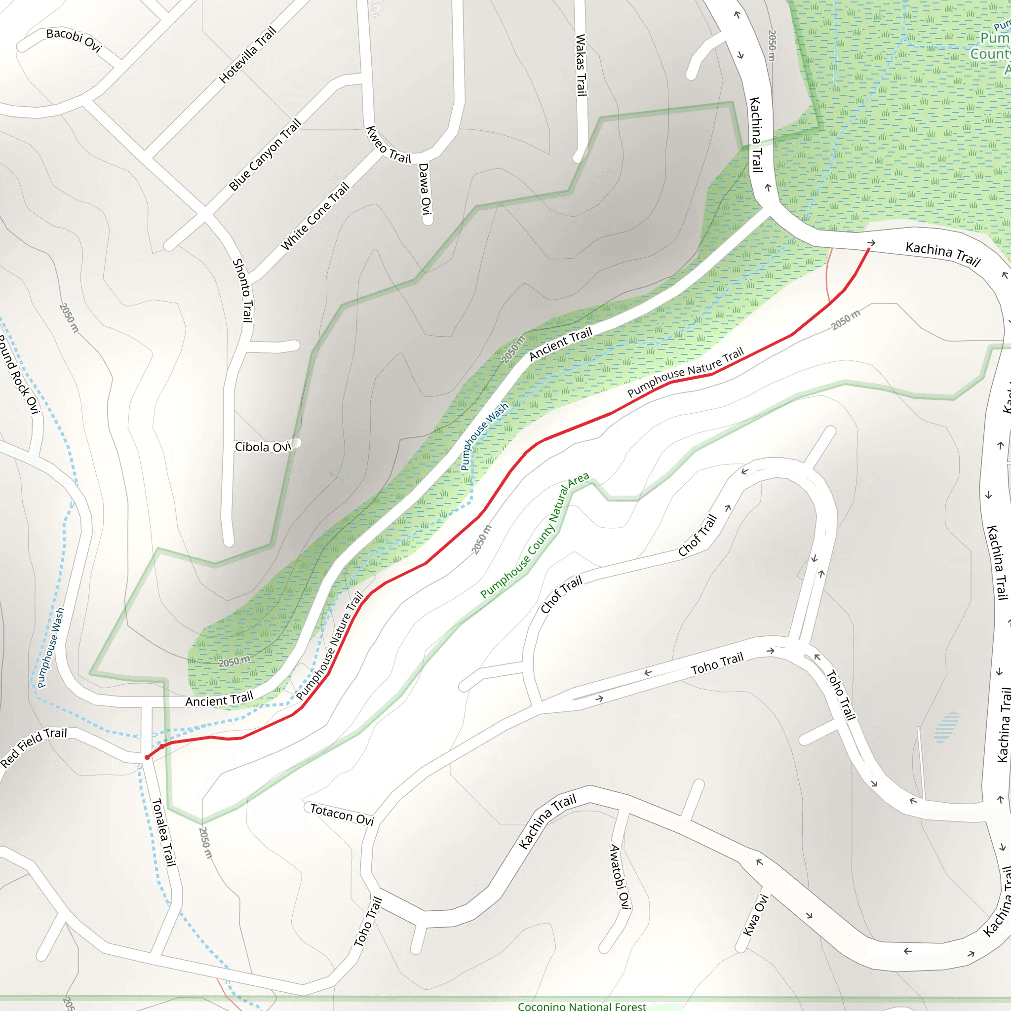 Pumphouse Nature Trail mobile static map