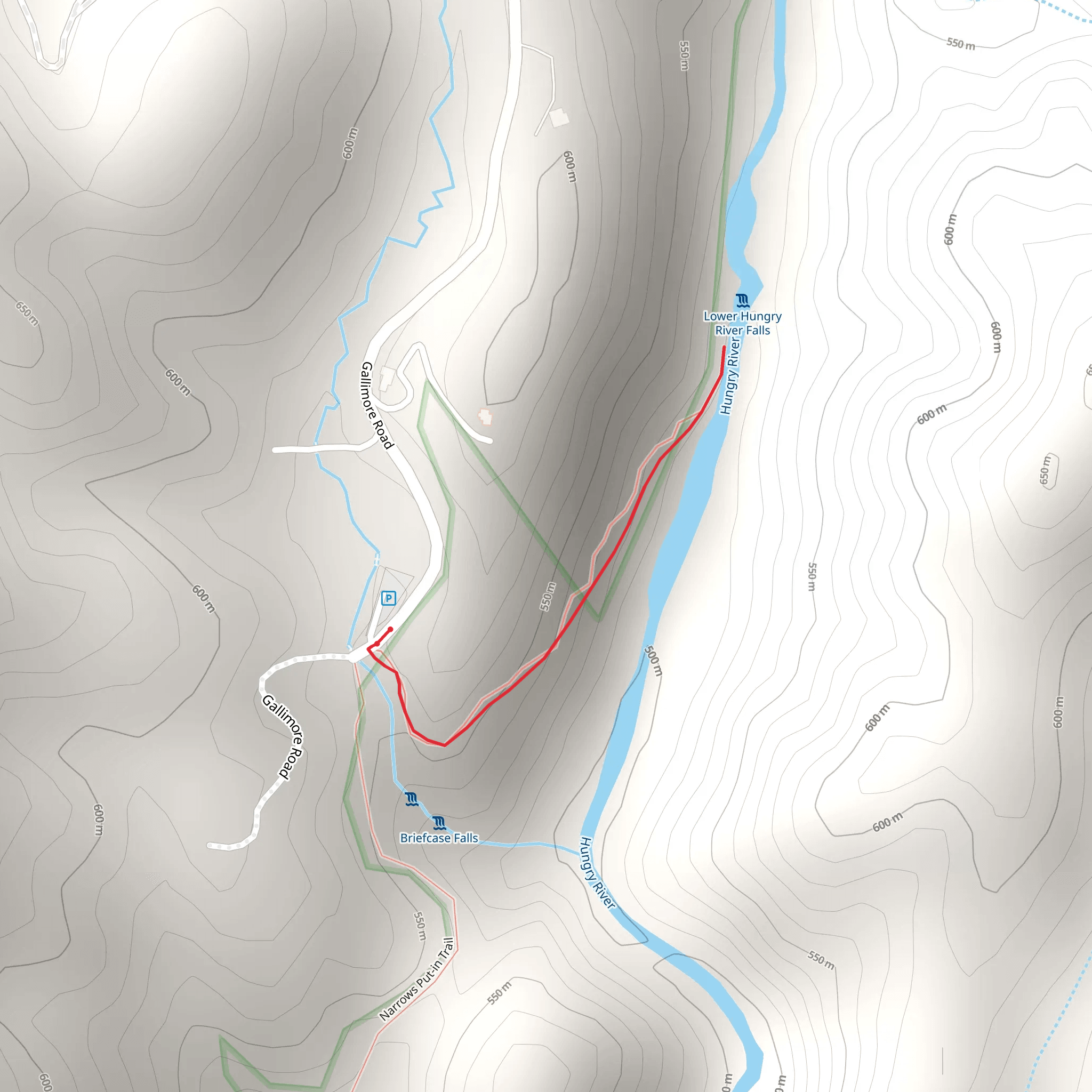 Hungry River View Walk mobile static map