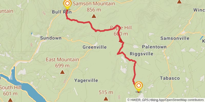 Long Path stage 15 Map