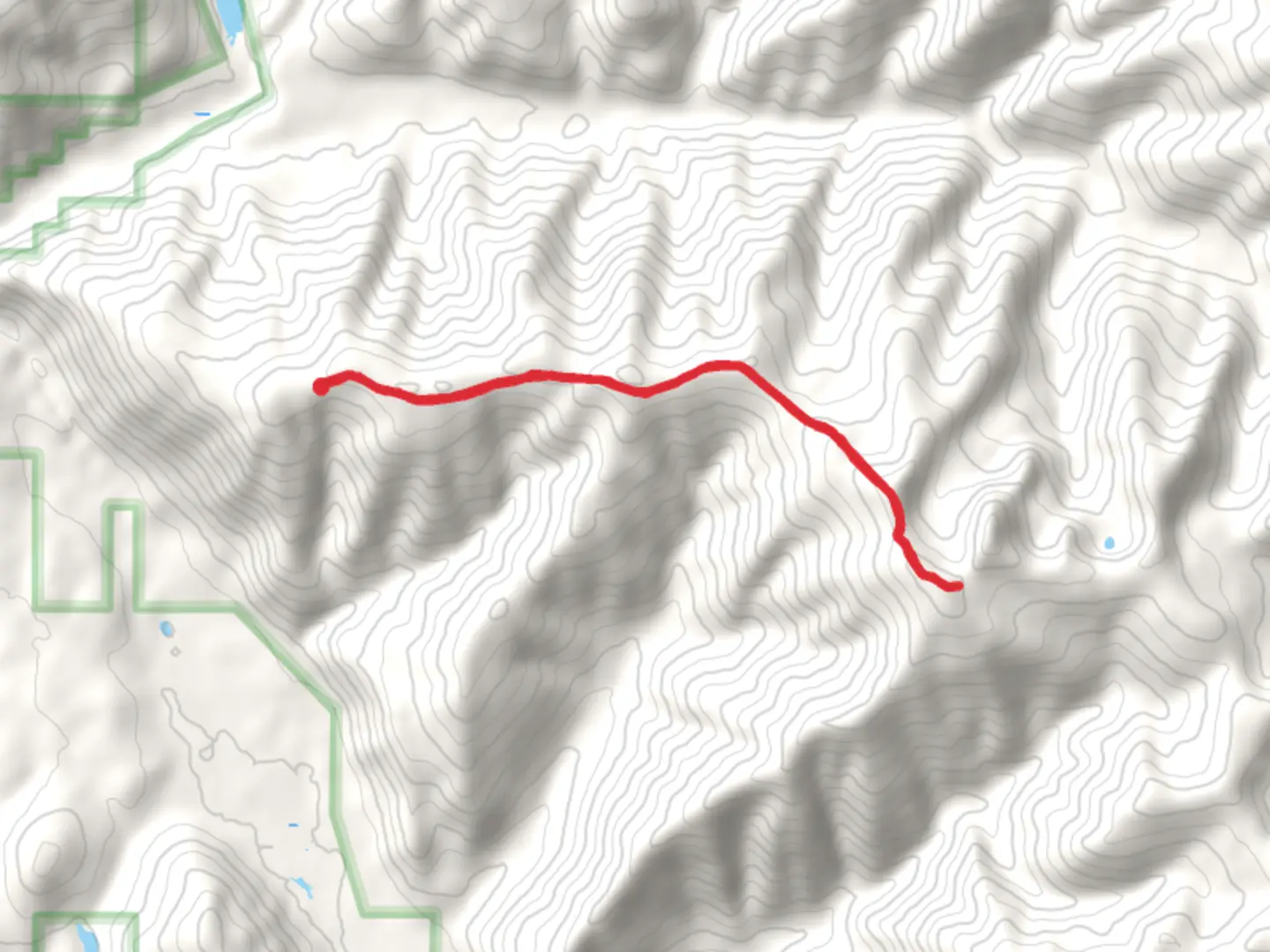 An image depicting the trail Pulpit Ridge Trail and its surrounding area.
