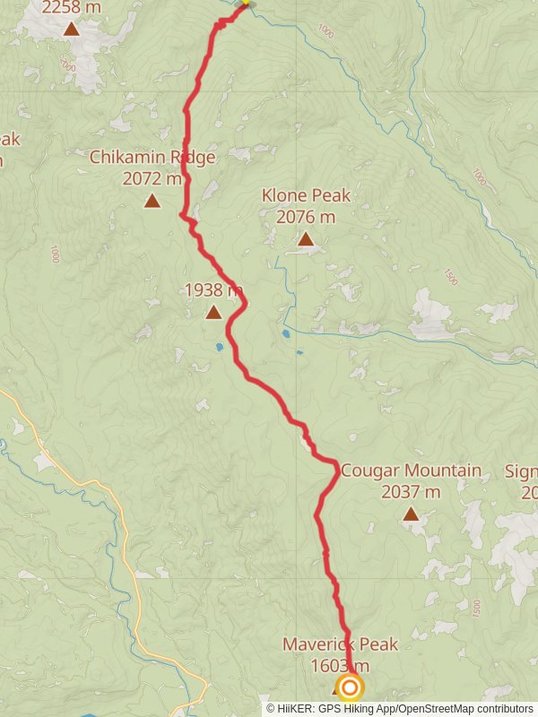 Mad River - Upper Trail mobile static map