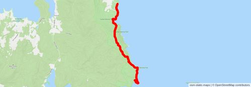 Tasman Coastal Trail stage 2 Map